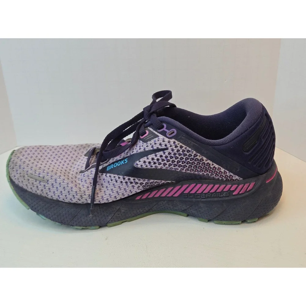 Brooks Adrenaline GTS 22 Womens Running Shoes Purple Eclipse 1203531B570 6.5 B - Picture 7 of 9
